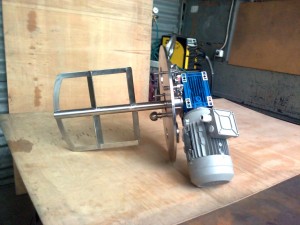 Ancora Vas inox cu agitator