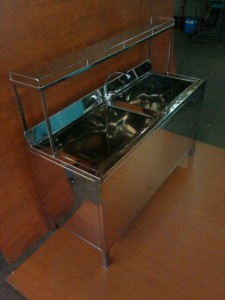 Spalator 2 cuve + polita
